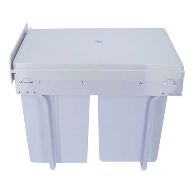 4cookz ® inbouw prullenbak afvalscheiding 26 cm breed 30 liter - 3047661 large