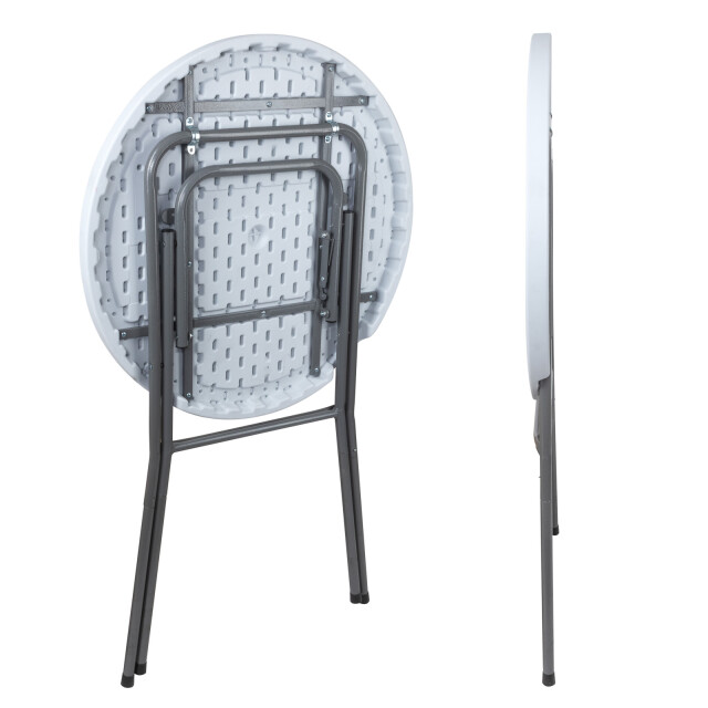 Hanse® Stevige statafel 80 cm hoog van kunststof 80x110 cm - 3048900 large