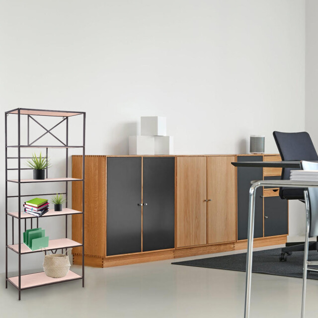 4livingz Wandrek napoli recht stevig industrieel wandrek 173x74x70 cm 3048679 large