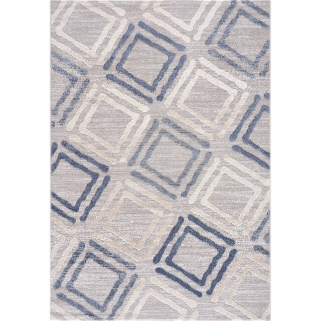 Muratap Evra burano modern vloerkleed laagpolig tapijt blauw- 200x280 cm 3046217 large