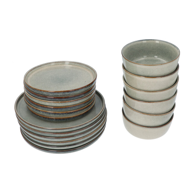 Secret de Gourmet Kommetjes keramiek terre set van 6 stuks 15 cm - 3047757 large