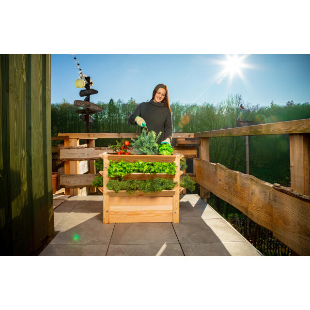 Westmann Verhoogde plantenbak premium xl 65x90x73 cm 3047378 large