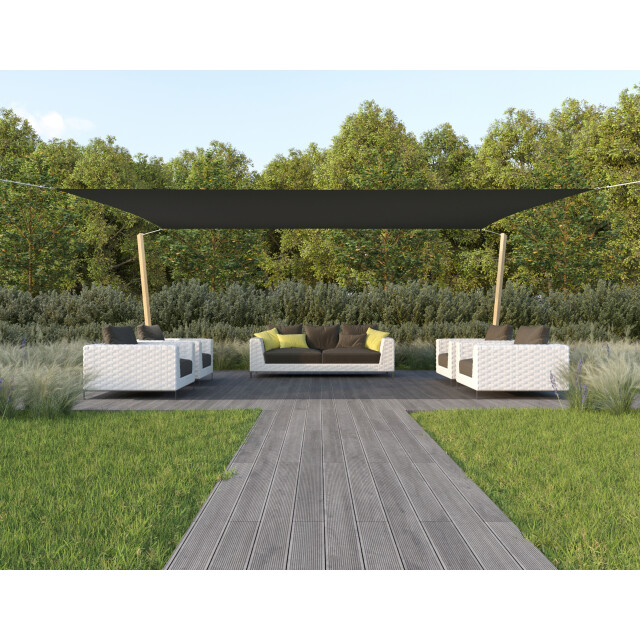 Hanse® Schaduwdoek vierkant waterafstotend 6x6 m zonnedoek 3048637 large
