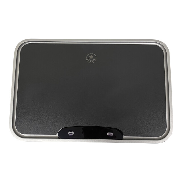 4cookz ® iowa 2.0 silver 50 liter sensor prullenbak mat rvs 3048300 large