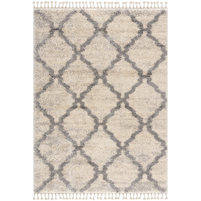 Muratap Oslo hoogpolig vloerkleed scandinavisch design - franjes- 160x230 cm 3046036 large