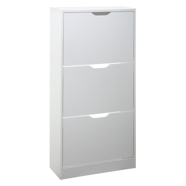 4goodz Schoenenkast 3 lades 60x24x118 cm voor 18 paar - 3047677 large