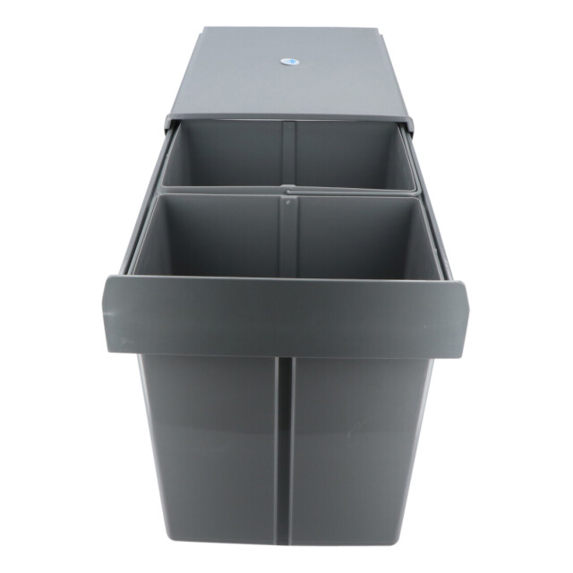 4cookz ® duo inbouw prullenbak afvalscheiding 2x 20 liter 34 cm 3047860 large