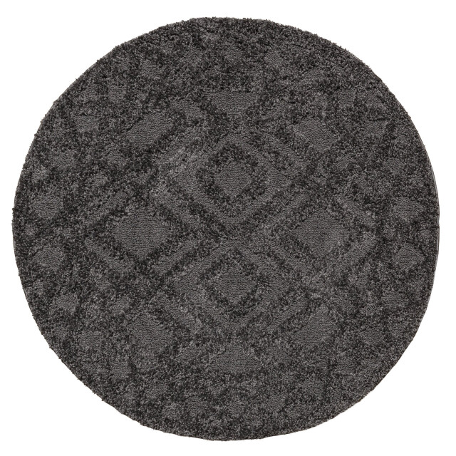 Muratap Luxus shaggy plus hoogpolig vloerkleed hoog laag design - rond zacht 3046058 large