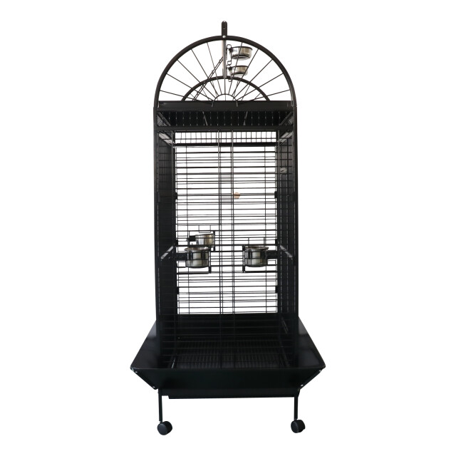 4animalz ® stevige vogelkooi pagegaai xl 66x101x177 cm papagaaienkooi - 3048978 large