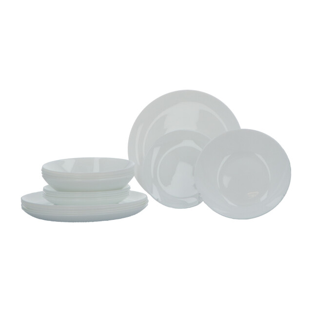 Secret de Gourmet Serviesset opaalglas jeanne 6-persoons 18 delig - 3047557 large