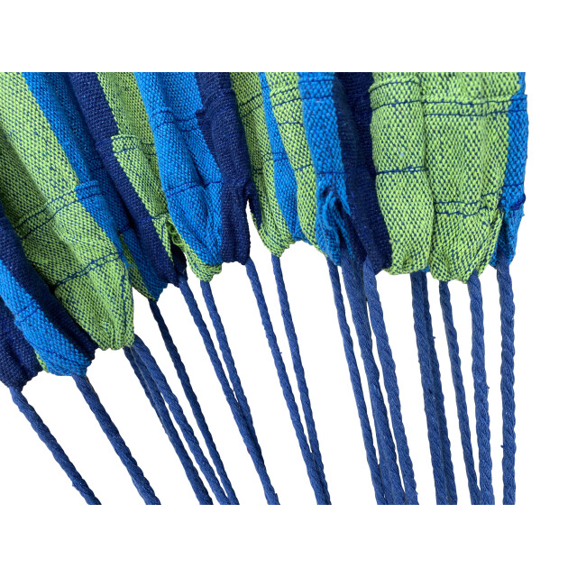 4gardenz ® hangmatstandaard met tafel met blauwe hangmat 3049019 large