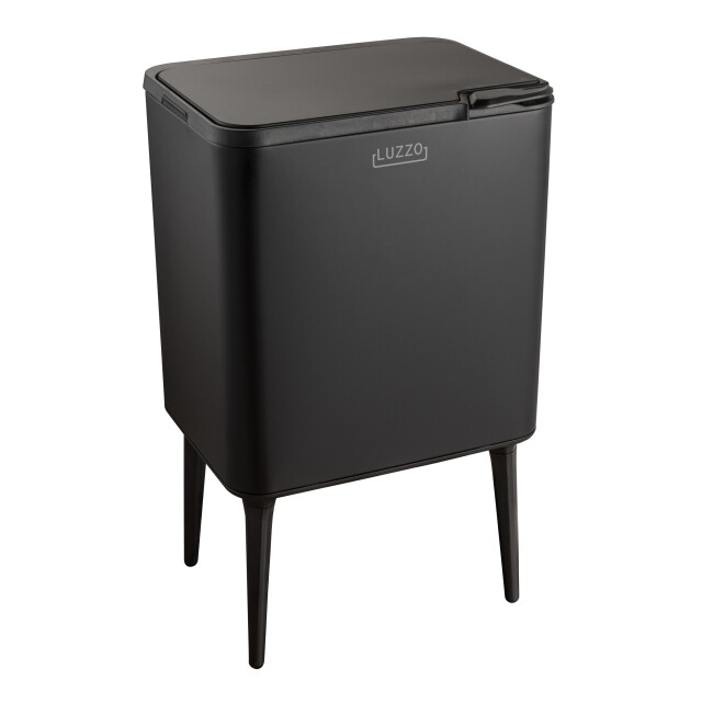 Luzzo ® kansas push/touch prullenbak 36 liter met extra aanrechtafvalbakje - 3047898 large