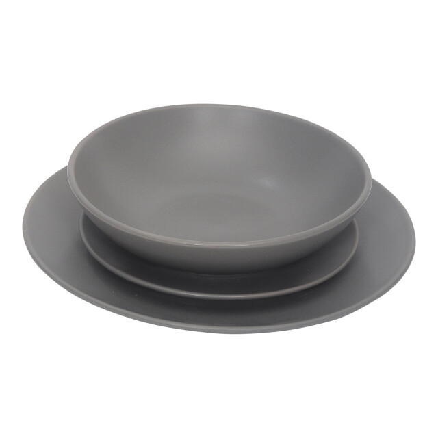 Luzzo ® serviesset aland 6 persoons aardewerk 18-delig met pastaborden mat 3047598 large