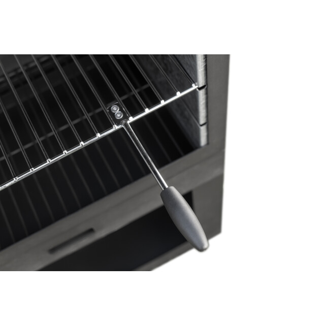 Westmann Barbecue en open haard staal vuurkorf 41x70x229cm wmlg610-b 3049077 large