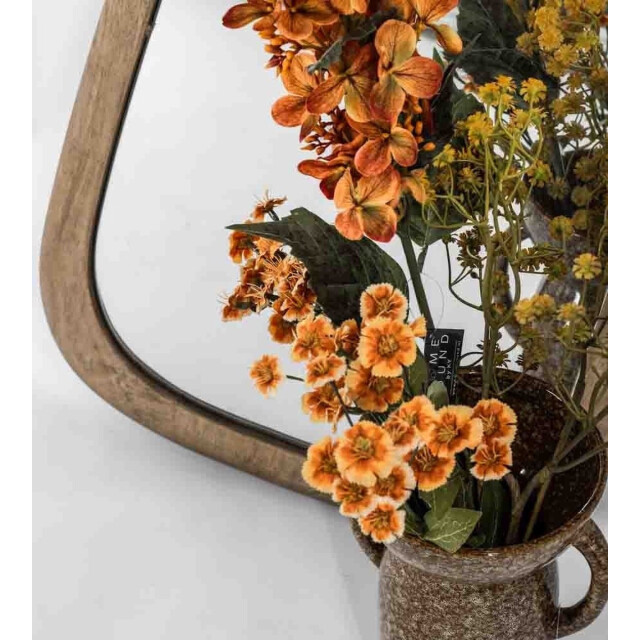 Vtw Living Wandspiegel asymmetrisch spiegel hout organisch gang hal spiegel muur 3058777 large