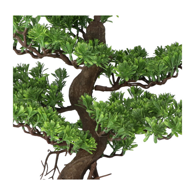 Kopu ® kunstplant bonsai 65 cm in zwarte pot bonsai boompje 2612741 large