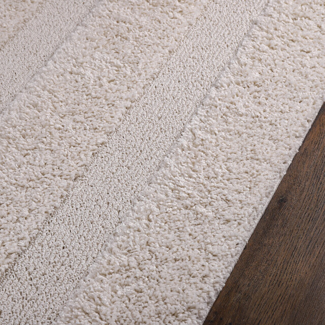 Muratap Luxus shaggy plus hoogpolig vloerkleed modern geometrisch design uni effen 3046112 large