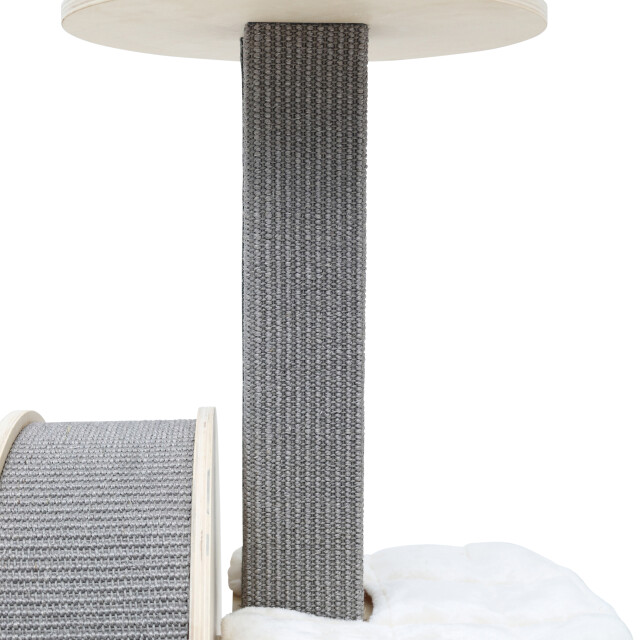 4animalz ® stabiele krabpaal met katten loopwiel 106 cm hoog 3048974 large