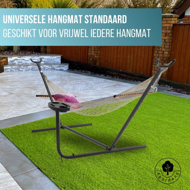 4gardenz ® universele hangmatstandaard met tafel tot 150 kg inclusief 3048776 large