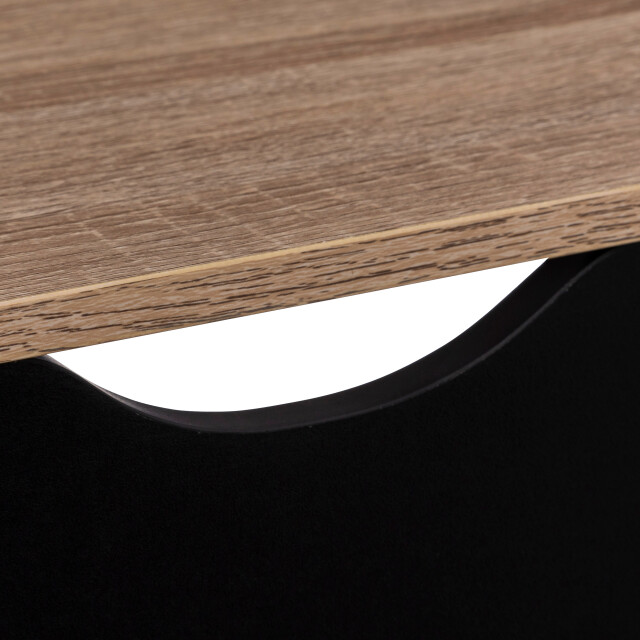 5Five Schoenenkast 3 lades 60x24x118 cm voor 18 paar /zwart 3047755 large