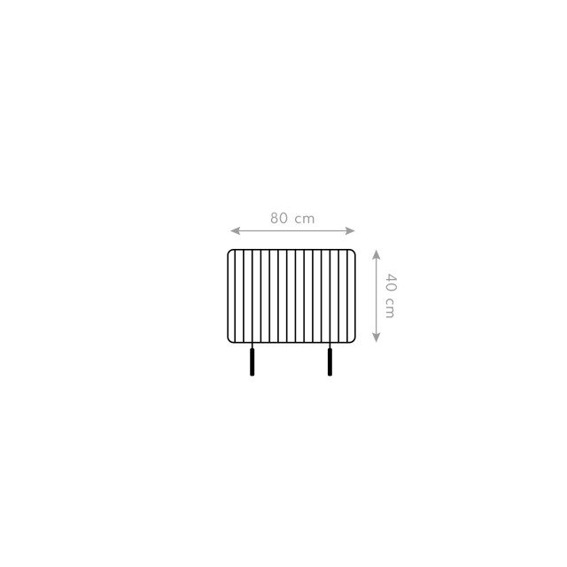 Westmann Barbecue en open haard staal vuurkorf 50x90x160 cm wmlg868-b 3049076 large