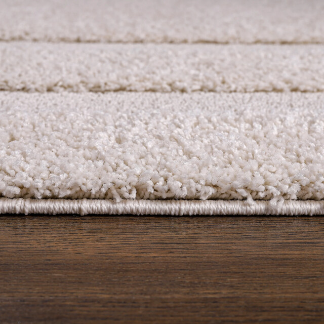 Muratap Luxus shaggy plus hoogpolig vloerkleed modern geometrisch design uni effen 3046114 large