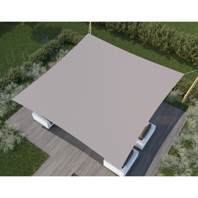 Hanse® Schaduwdoek vierkant waterafstotend 5x5 m zonnedoek 3048754 large