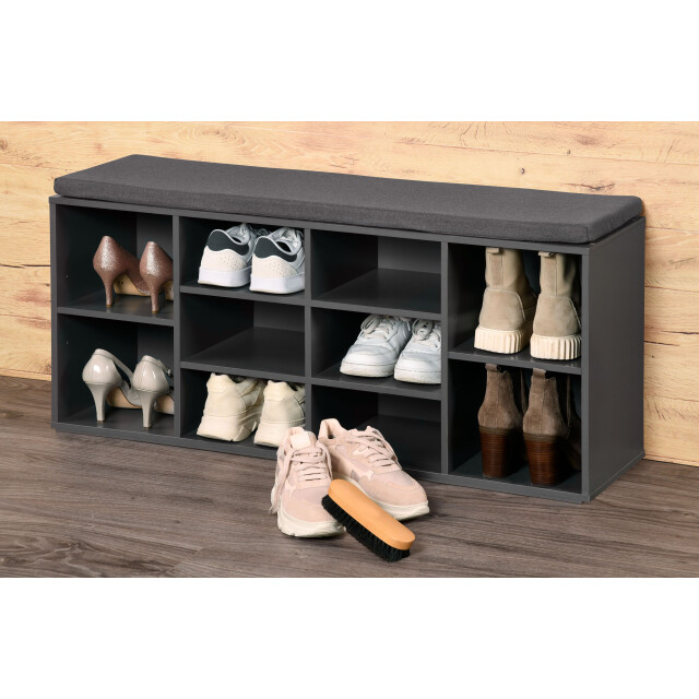 Kesper Schoenenbank kussen 10 vaks 103,5x29,5x48cm - 3047752 large