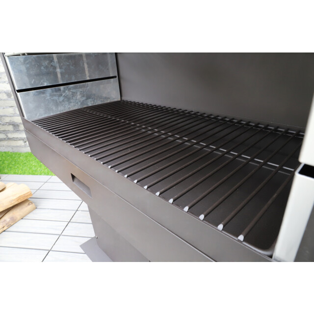 Westmann Barbecue en open haard staal vuurkorf 50x90x160 cm wmlg868-b 3049076 large