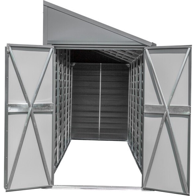 Spacemaker Metalen gereedschapsschuur 410 124x295x208 cm - 3048357 large