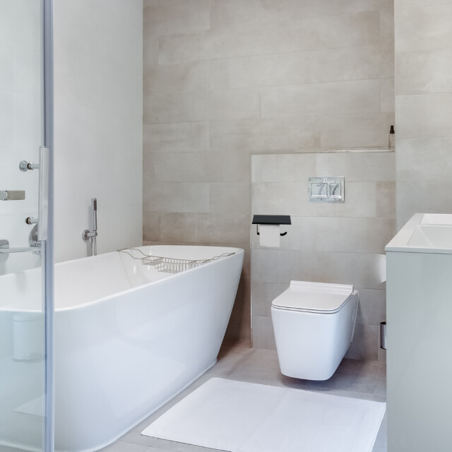 4bathroomz ® toiletrolhouder met planchet voor telefoon wc rolhouder 3048854 large