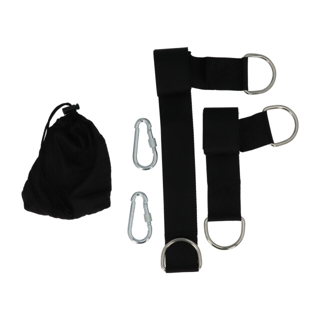 4gardenz ® nylon schommel / hangmat ophangset voor boom of balk 3048797 large