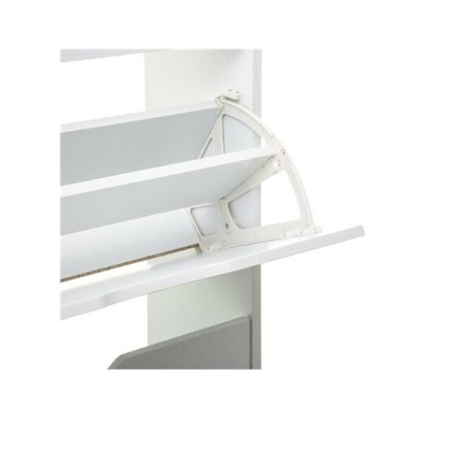 4goodz Schoenenkast 3 lades 60x24x118 cm voor 18 paar - 3047677 large