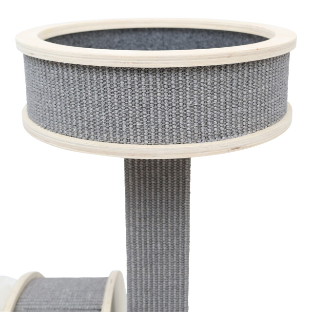 4animalz ® stabiele krabpaal met katten loopwiel 106 cm hoog 3048974 large