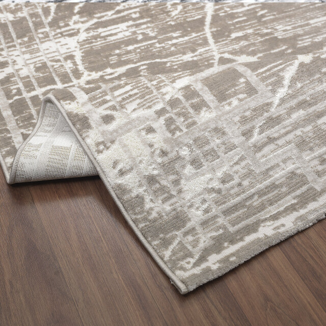 Muratap Fashion relax marmer laagpolig vloerkleed modern luxe creme - 3046172 large