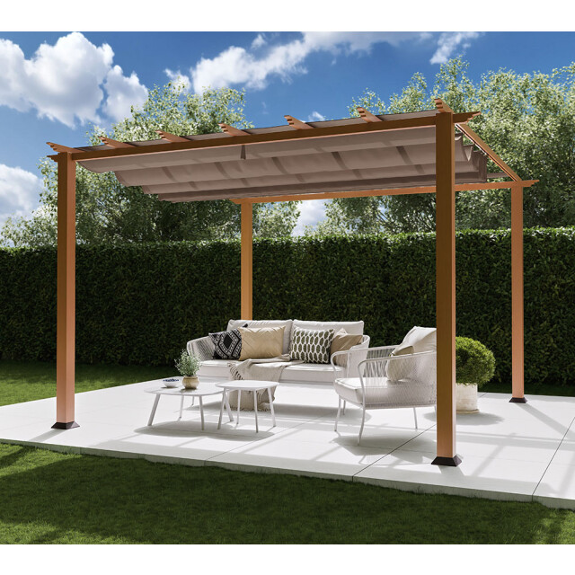 Paragon Outdoor Aluminium paviljoen pergola 350x350x235 cm 3048352 large