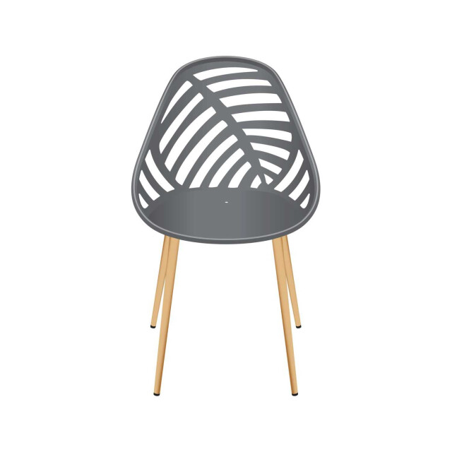Home Deco Factory Almeria 4 stuks comfortabele tuinstoelen - 3049016 large