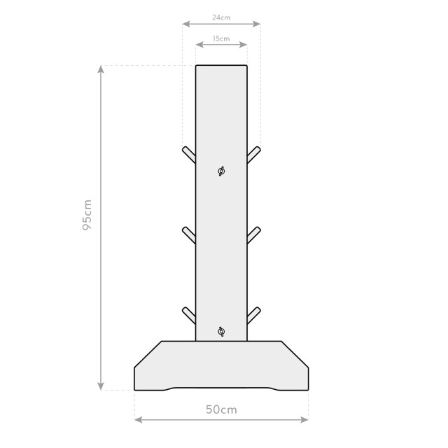 Westmann Westman kruidenrek plantenbak met traliewerk viktoria l 50x80x95cm 3047651 large