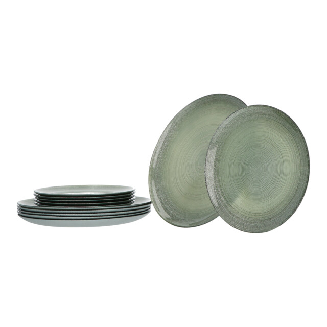 Secret de Gourmet 6-persoons green jem servies glas 12 delig servies - 3047633 large