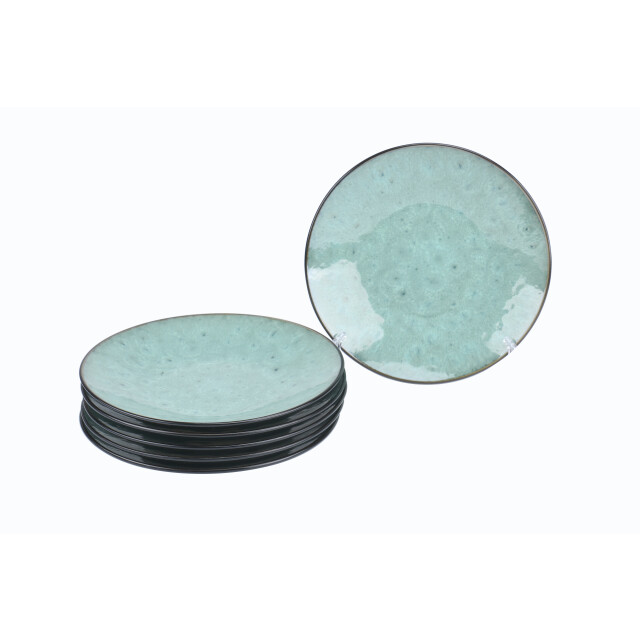Luzzo ® oland serviesset 6 persoons 18 delig groen 3047573 large