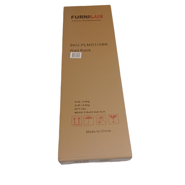 Furnilux kapstok 110 x 30 x 27 cm xxxl wand kapstok de luxe -familie kapstok 3015013 large