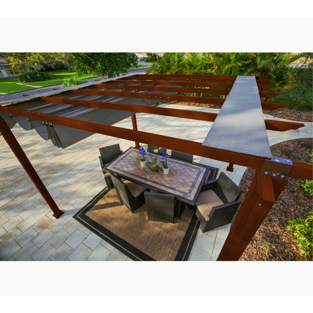 Paragon Outdoor Aluminium pergola florida 1111 houtlook 350x350x235cm - 3048353 large