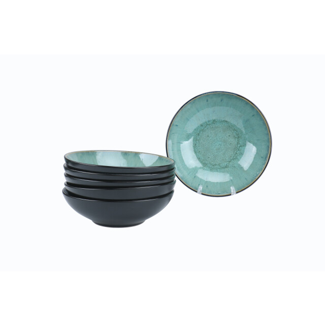 Luzzo ® oland serviesset 6 persoons 18 delig groen 3047573 large