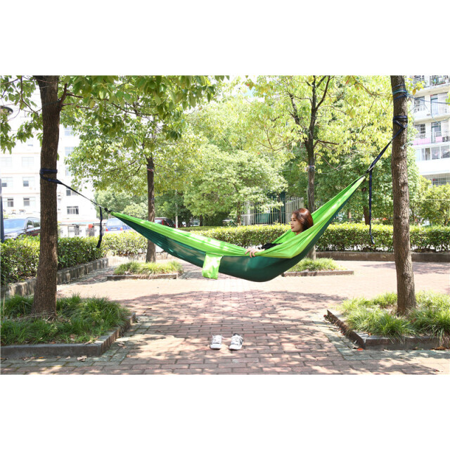 4gardenz ® nylon hangmat 270x150 cm max. 200 kg 3048793 large