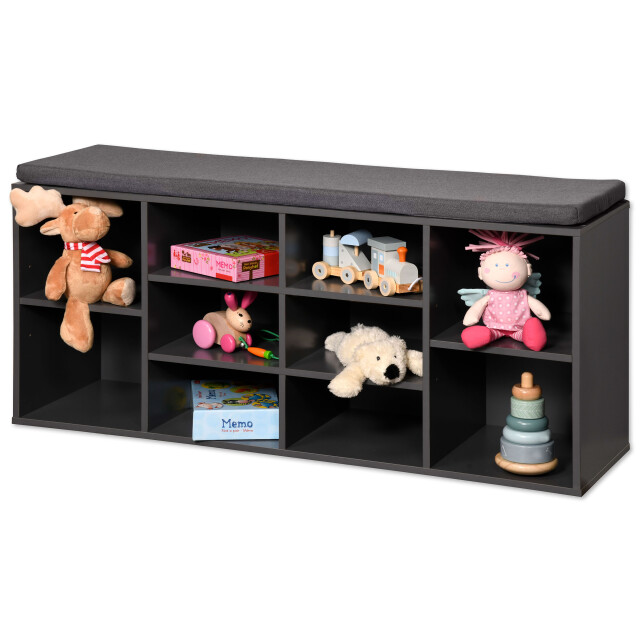 Kesper Schoenenbank kussen 10 vaks 103,5x29,5x48cm - 3047752 large