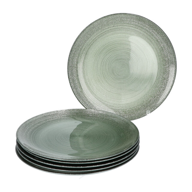 Secret de Gourmet 6-persoons green jem servies glas 12 delig servies - 3047633 large