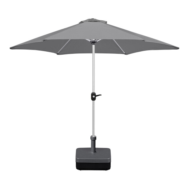 4goodz Parasol aluminium 270 cm doorsnede met opdraaimechanisme - 3048812 large