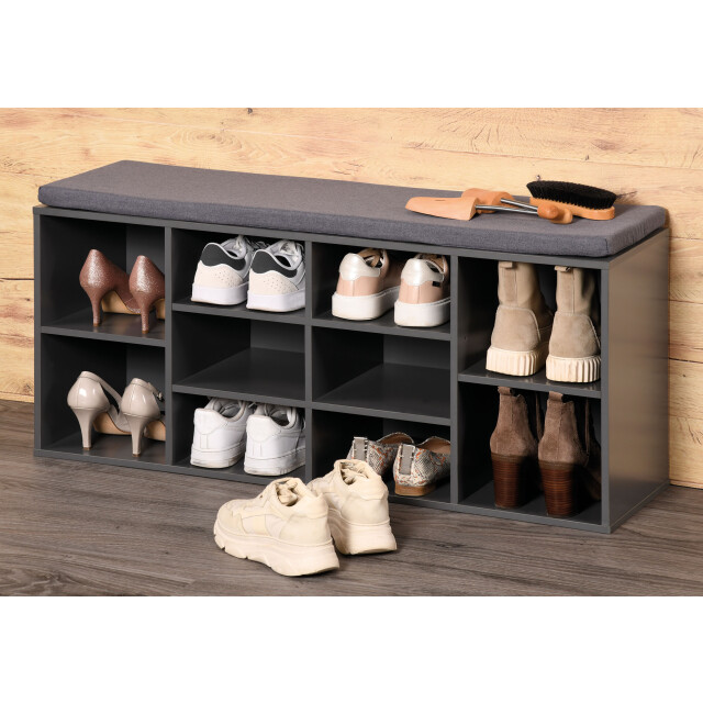 Kesper Schoenenbank kussen 10 vaks 103,5x29,5x48cm - 3047752 large