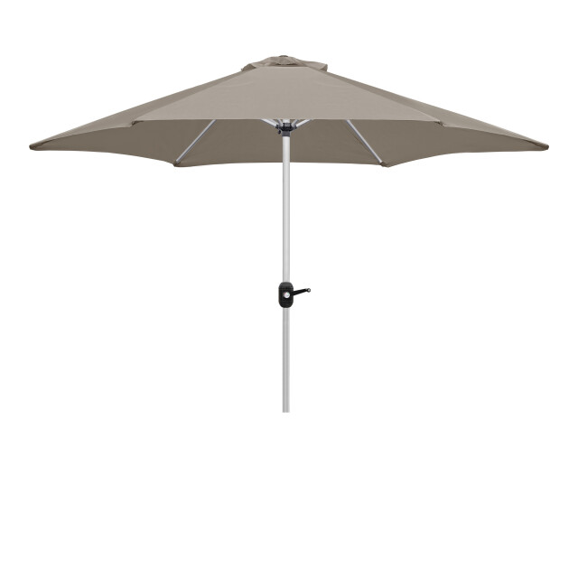 4goodz Parasol aluminium 270 cm doorsnede met opdraaimechanisme - 3048811 large