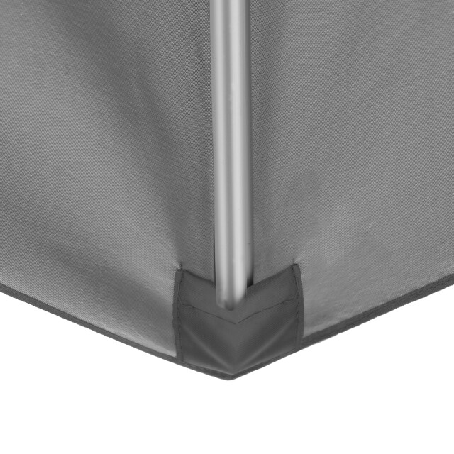4goodz Parasol aluminium 270 cm doorsnede met opdraaimechanisme - 3048812 large